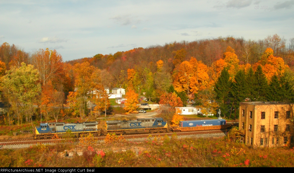 CSX 9048 and 203